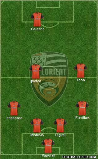 FC Lorient Bretagne Sud Formation 2011