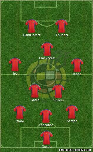 Spain Formation 2011