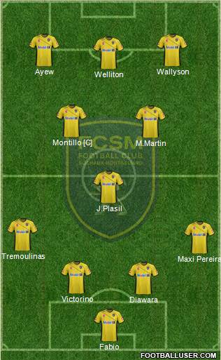 FC Sochaux-Montbéliard Formation 2011