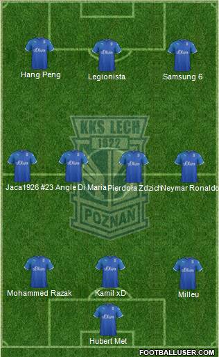 Lech Poznan Formation 2011