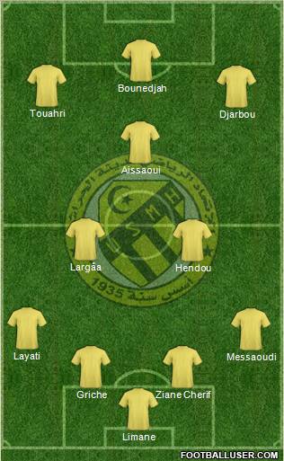 Union Sportive Madinet El-Harrach Formation 2011