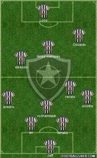 Botafogo FR Formation 2011