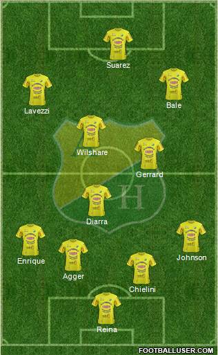 CD Atlético Huila Formation 2011