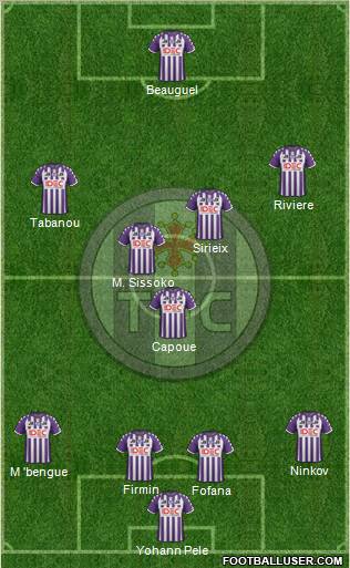 Toulouse Football Club Formation 2011