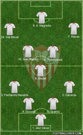 Sevilla F.C., S.A.D. Formation 2011