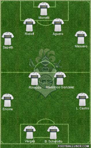 Gimnasia y Esgrima de La Plata Formation 2011