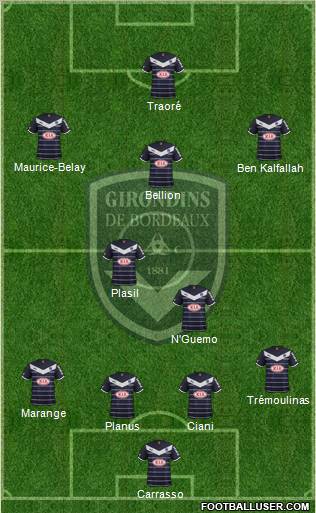FC Girondins de Bordeaux Formation 2011