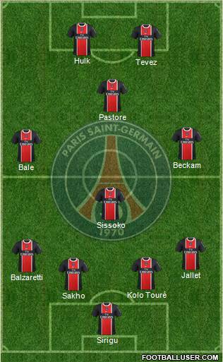 Paris Saint-Germain Formation 2011