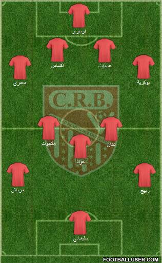 Chabab Riadhi Belouizdad Formation 2011