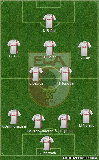 FC Augsburg Formation 2011