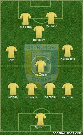 Volov (Shumen) Formation 2011