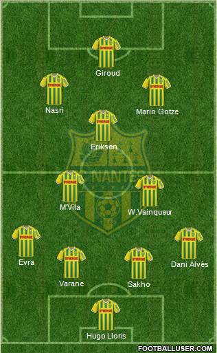 FC Nantes Formation 2011