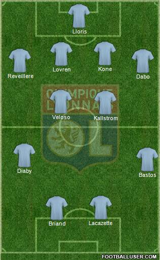 Olympique Lyonnais Formation 2011