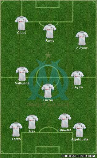 Olympique de Marseille Formation 2011