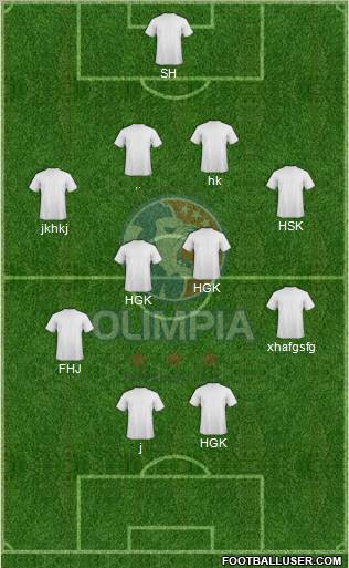 CD Olimpia Formation 2011