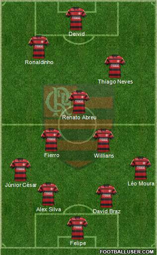 CR Flamengo Formation 2011