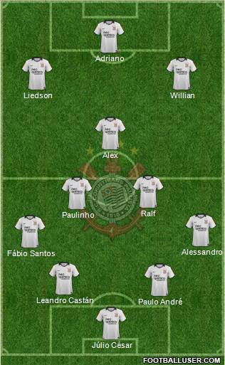 SC Corinthians Paulista Formation 2011