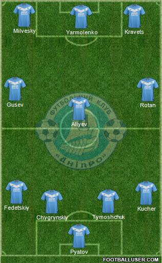 Dnipro Dnipropetrovsk Formation 2011