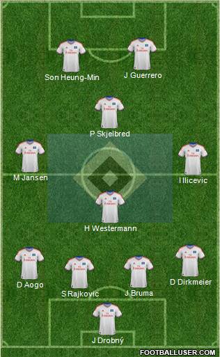 Hamburger SV Formation 2011