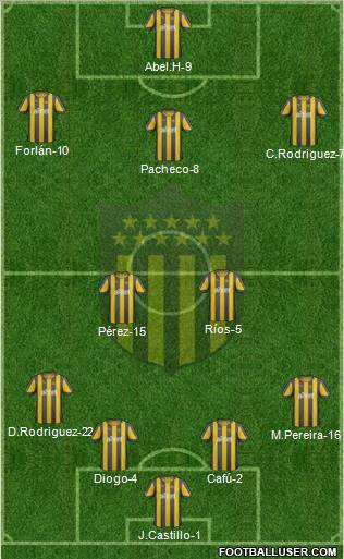 Club Atlético Peñarol Formation 2011