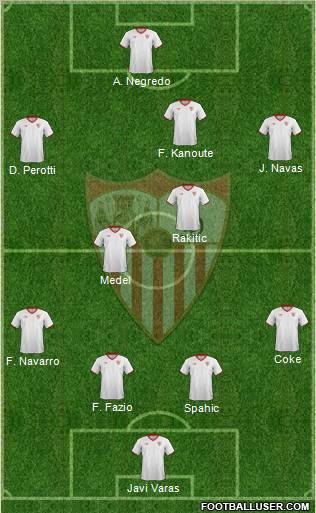 Sevilla F.C., S.A.D. Formation 2011