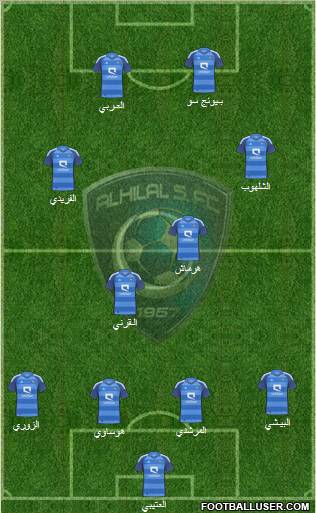 Al-Hilal (KSA) Formation 2011