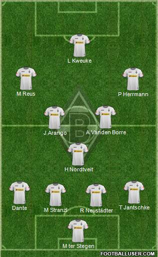 Borussia Mönchengladbach Formation 2011