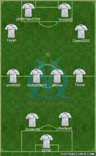 Olympique de Marseille Formation 2011