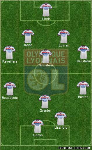 Olympique Lyonnais Formation 2011