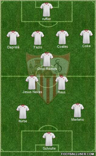 Sevilla F.C., S.A.D. Formation 2011