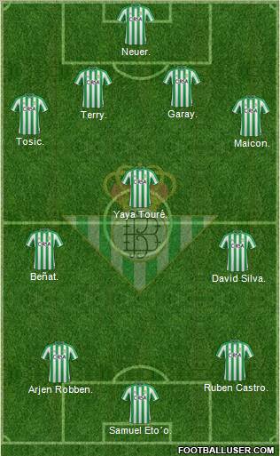 Real Betis B., S.A.D. Formation 2011