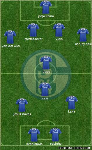 FC Schalke 04 Formation 2011