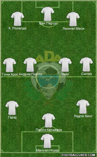 A.D. Alcorcón Formation 2011