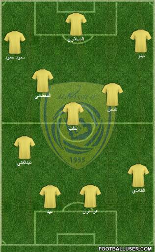 Al-Nassr (KSA) Formation 2011