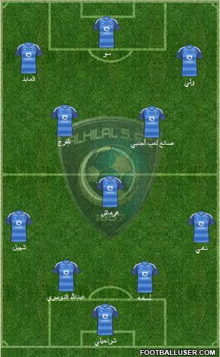Al-Hilal (KSA) Formation 2011