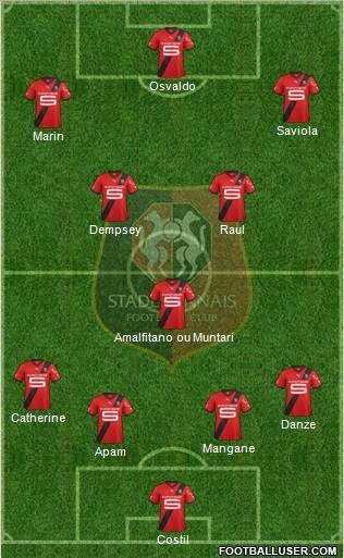 Stade Rennais Football Club Formation 2011
