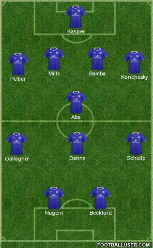 Leicester City Formation 2011