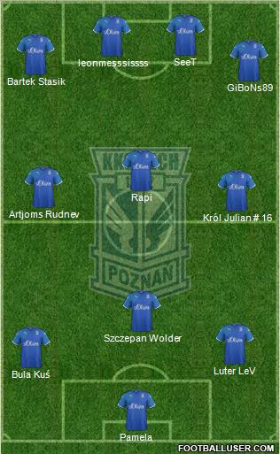 Lech Poznan Formation 2011