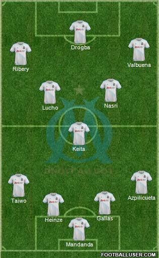Olympique de Marseille Formation 2011
