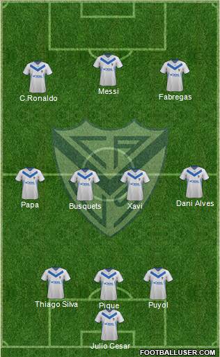 Vélez Sarsfield Formation 2011