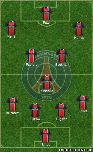 Paris Saint-Germain Formation 2011