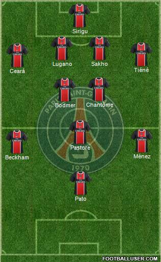 Paris Saint-Germain Formation 2011