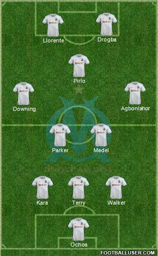 Olympique de Marseille Formation 2011