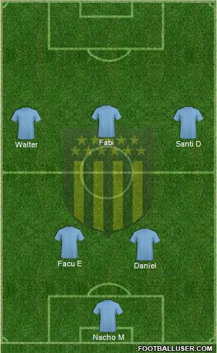 Club Atlético Peñarol Formation 2011