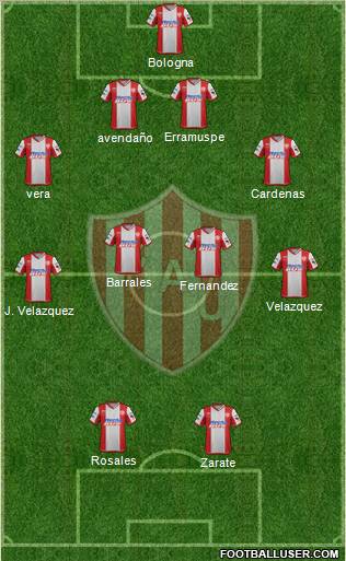 Unión de Santa Fe Formation 2011