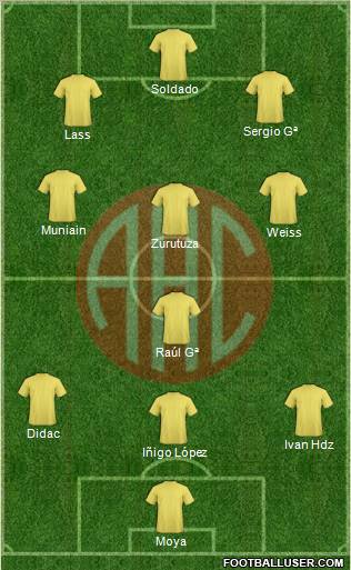 AA Canário Formation 2011