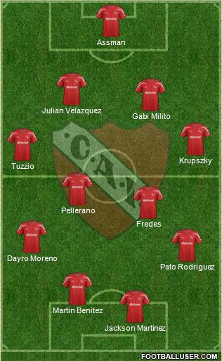 Independiente Formation 2011
