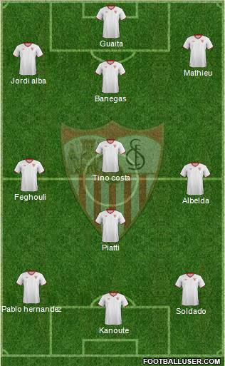 Sevilla F.C., S.A.D. Formation 2011