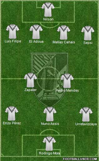 Vitória Sport Club Formation 2011