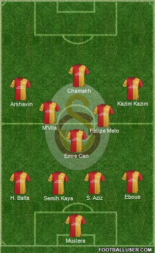 Galatasaray SK Formation 2011